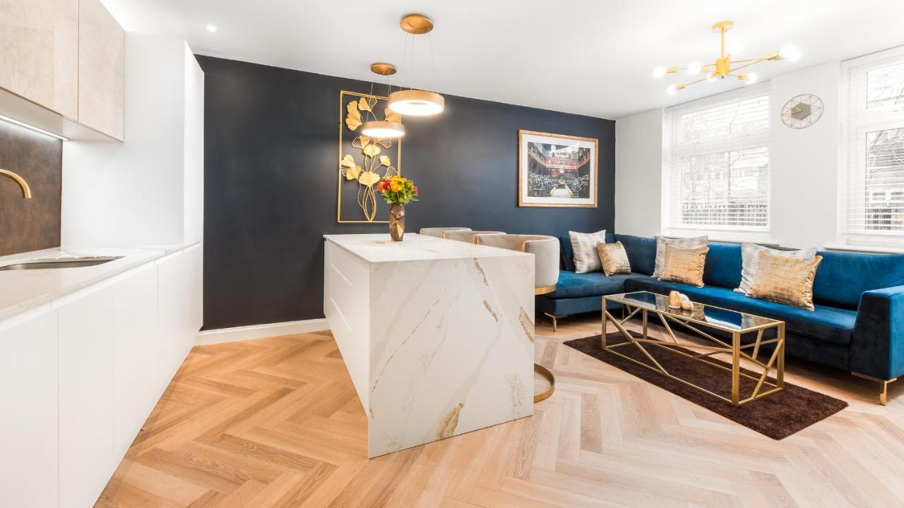 London'S Modern Nuance Apartment - Battersea Eksteriør bilde
